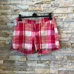 🌱Old Navy pink plaid shorts size 8